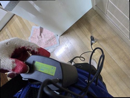동안구 누수탐지 빌라 욕실 천장 누수 흔적과 보일러 배관 점검 현장