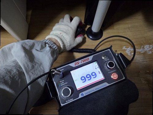 청주시 서원구 누수탐지 수도계량기 별침 확인과 공압 게이지를 이용한 배관 검사