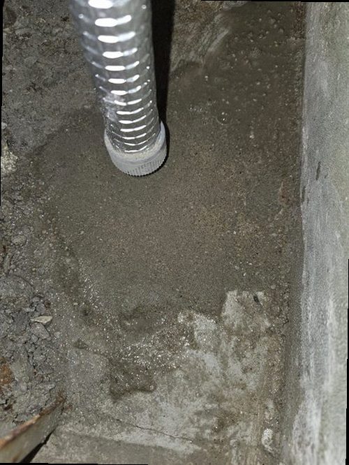 권선구 누수탐지 벽면 누수 흔적과 수분 측정기를 확인하는 모습