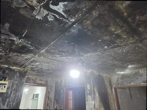 권선구 누수탐지 천장 물자국과 배관 누수 여부를 확인하는 현장 점검