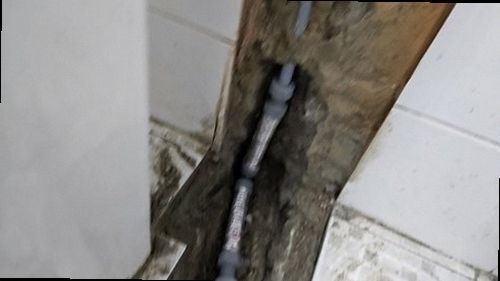 영도구 누수탐지 천장 물자국과 누수 피해 상태를 확인하는 현장