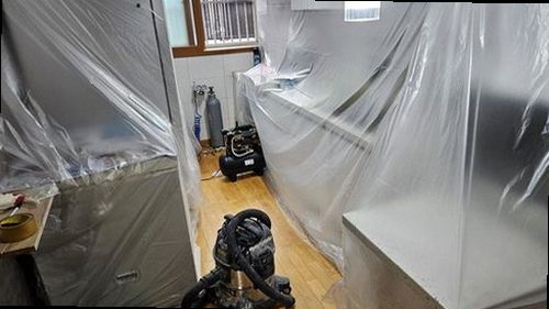 의정부 누수탐지 천장 누수 흔적과 실내 습기 피해를 확인하는 현장