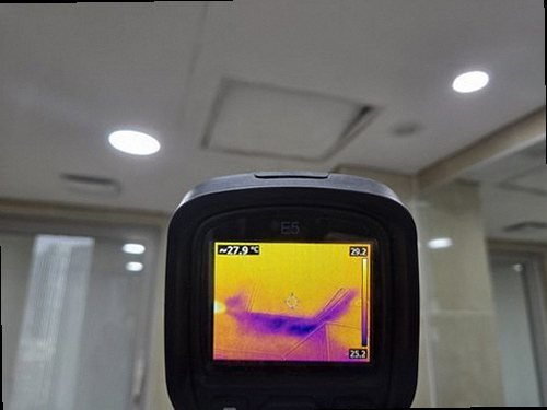 양주 누수탐지 열화상 카메라와 청음 장비를 활용한 누수 위치 비교