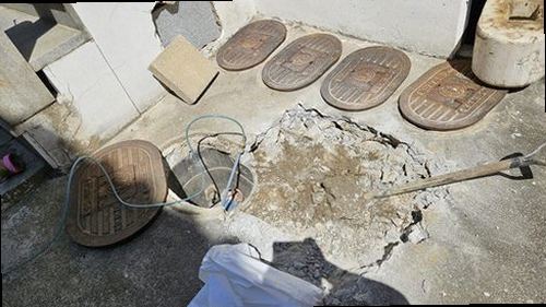 처인구 누수탐지 열화상 카메라와 수분측정기를 활용한 배관 누수 진단